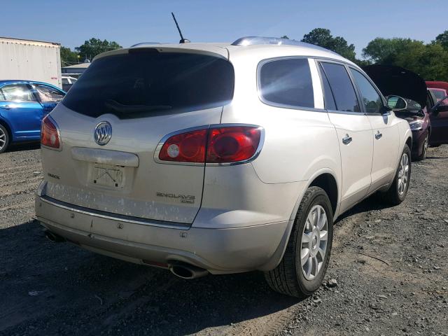5GAKRBED4BJ335623 - 2011 BUICK ENCLAVE CX WHITE photo 4