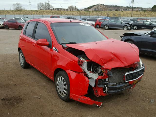 KL1TD6DEXBB150304 - 2011 CHEVROLET AVEO LS 红色 照片 1