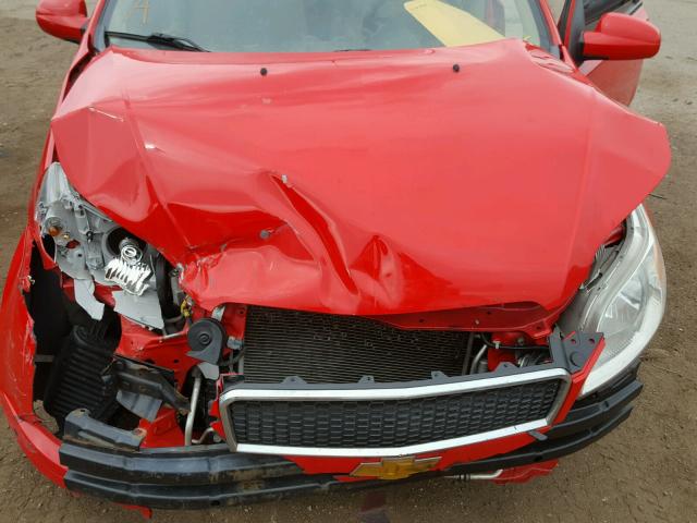 KL1TD6DEXBB150304 - 2011 CHEVROLET AVEO LS 红色 照片 7