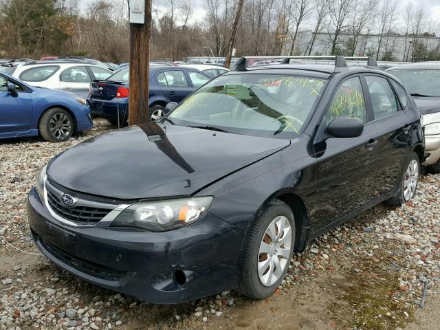 JF1GH61698H802627 - 2008 SUBARU IMPREZA 2. BLACK photo 2