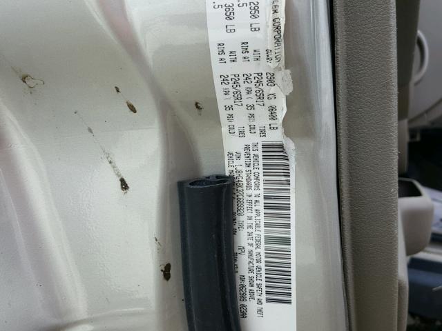 1J8HG48K37C689920 - 2007 JEEP COMMANDER SILVER photo 10