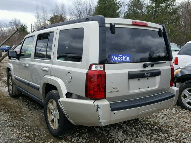 1J8HG48K37C689920 - 2007 JEEP COMMANDER SILVER photo 3