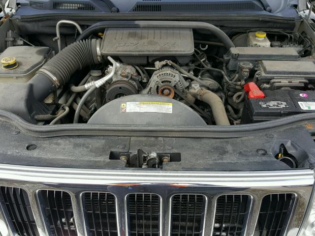 1J8HG48K37C689920 - 2007 JEEP COMMANDER SILVER photo 7