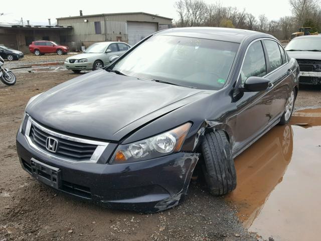 1HGCP26829A094358 - 2009 HONDA ACCORD EXL BLACK photo 2