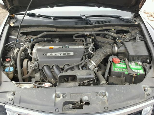 1HGCP26829A094358 - 2009 HONDA ACCORD EXL BLACK photo 7