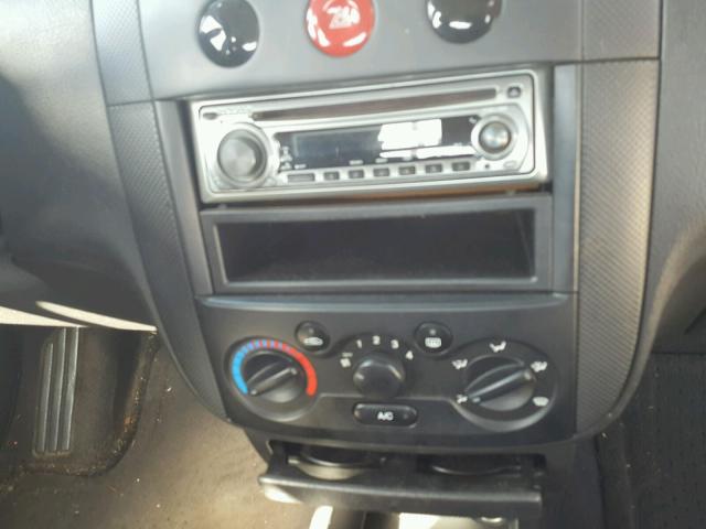 KL1TD66607B687423 - 2007 CHEVROLET AVEO BASE Szary zdjęcie 9