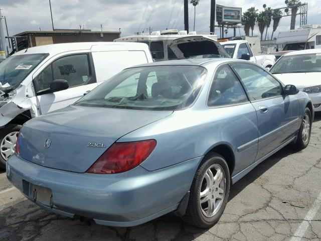 19UYA3258XL000624 - 1999 ACURA 2.3CL BLUE photo 4