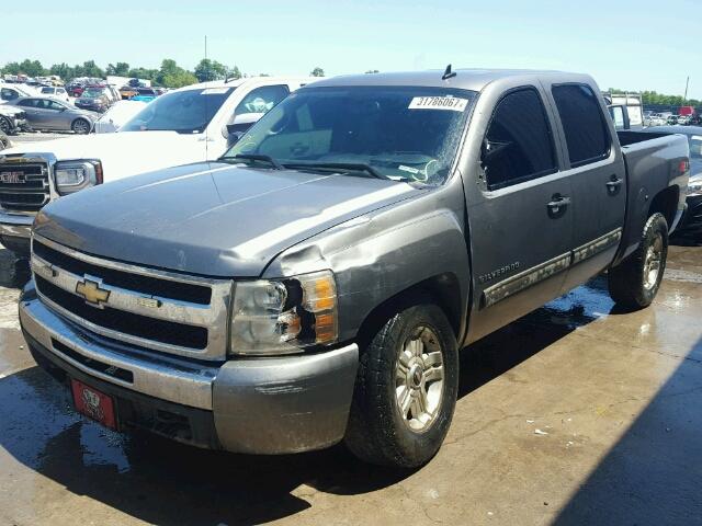 3GCEK23389G223980 - 2009 CHEVROLET SILVERADO TAN photo 2