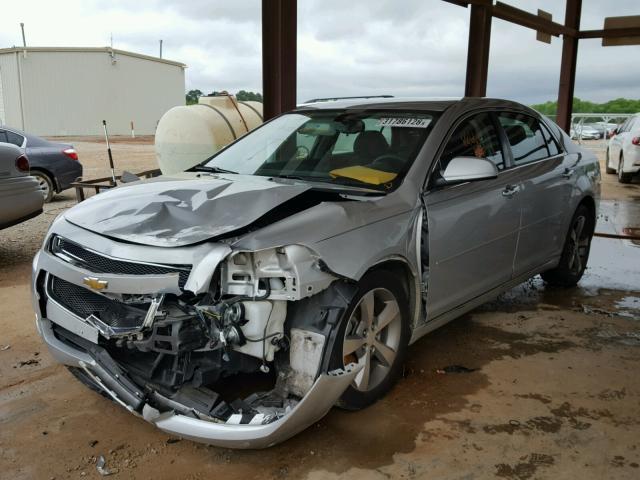 1G1ZC5E07CF350949 - 2012 CHEVROLET MALIBU 1LT 银色 照片 2