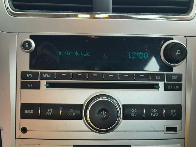 1G1ZC5E07CF350949 - 2012 CHEVROLET MALIBU 1LT 银色 照片 9