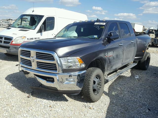 3C63RRLL0FG638015 - 2015 RAM 3500 SLT GRAY photo 2