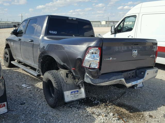 3C63RRLL0FG638015 - 2015 RAM 3500 SLT GRAY photo 3
