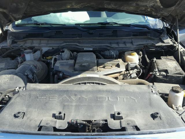 3C63RRLL0FG638015 - 2015 RAM 3500 SLT GRAY photo 7