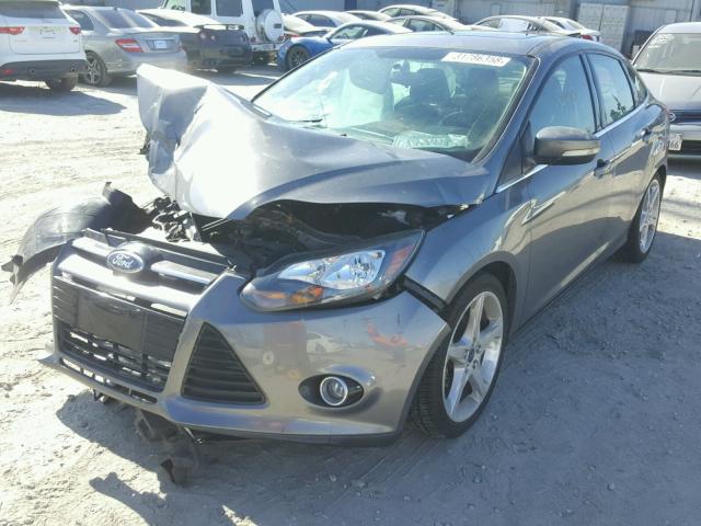 1FADP3J20EL169638 - 2014 FORD FOCUS TITA GRAY photo 2