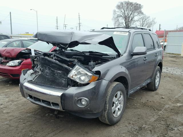 1FMCU0EG2CKC55793 - 2012 FORD ESCAPE LIM GRAY photo 2