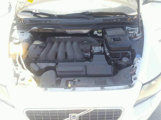 YV1MS382542011468 - 2004 VOLVO S40 2.4I WHITE photo 7