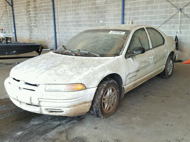 1B3EJ46X3YN120227 - 2000 DODGE STRATUS SE WHITE photo 2