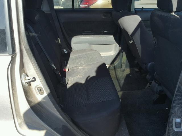 JTLKT334464046128 - 2006 TOYOTA SCION XB SILVER photo 6