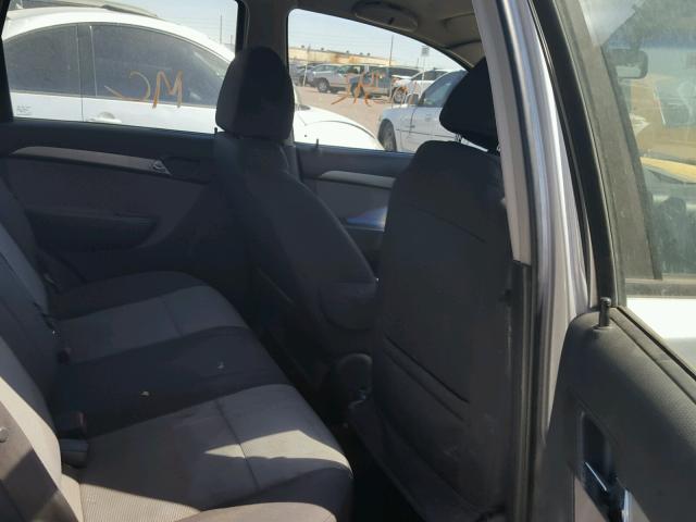 KL1TD66E79B315703 - 2009 CHEVROLET AVEO LS SILVER photo 6