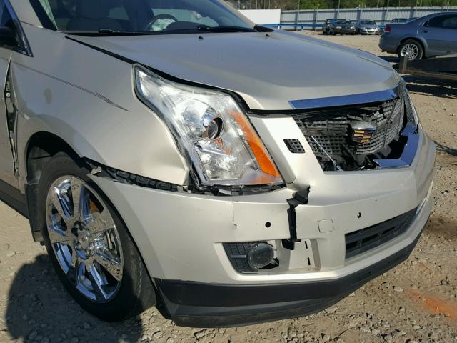 3GYFNBEY0AS649355 - 2010 CADILLAC SRX PERFOR 金色 照片 9