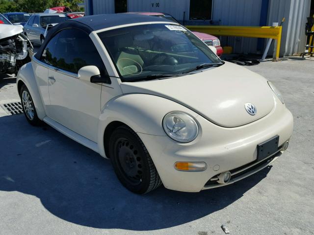 3VWCM21Y04M305631 - 2004 VOLKSWAGEN NEW BEETLE 奶油色 照片 1