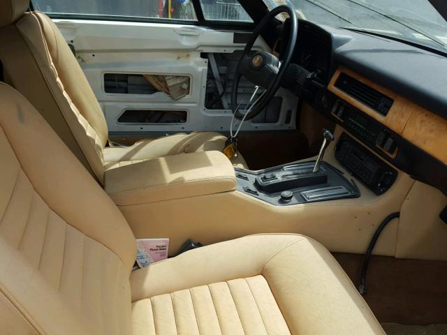 SAJNV5840FC120160 - 1985 JAGUAR XJS WHITE photo 5