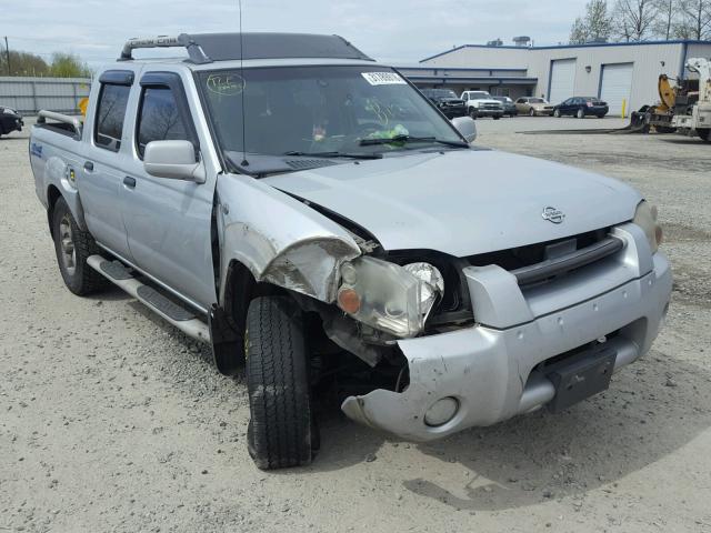 1N6ED27T51C362313 - 2001 NISSAN FRONTIER C SILVER photo 1