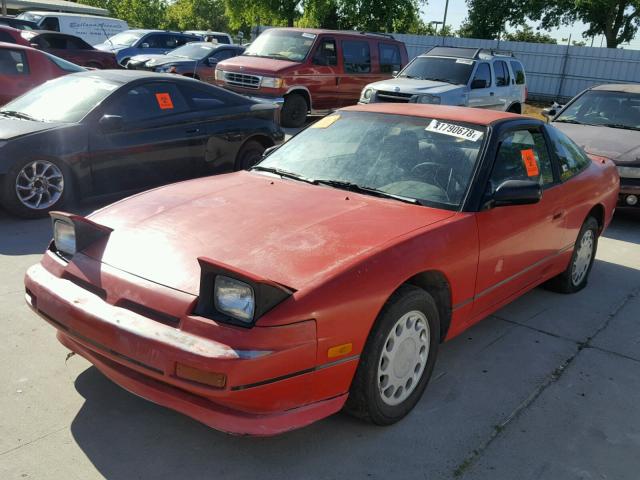 JN1HS36P4LW124425 - 1990 NISSAN 240SX SE RED photo 2