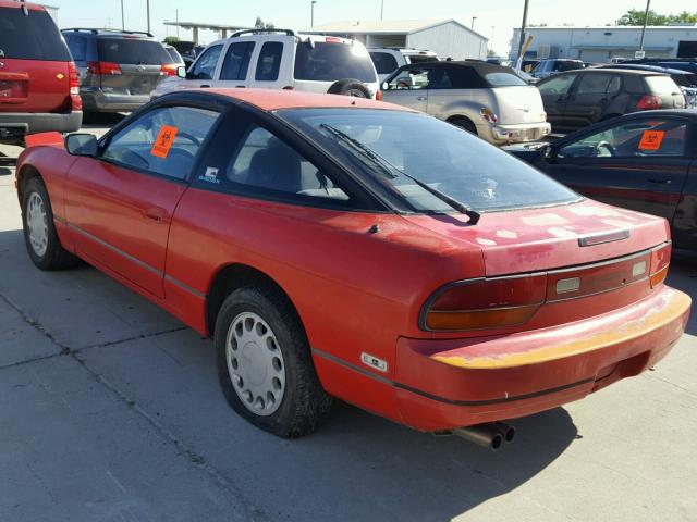 JN1HS36P4LW124425 - 1990 NISSAN 240SX SE RED photo 3