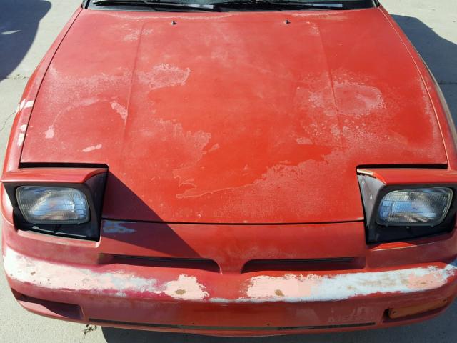 JN1HS36P4LW124425 - 1990 NISSAN 240SX SE RED photo 7