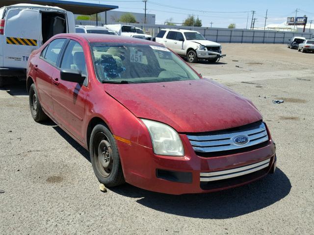 3FAHP06Z76R208881 - 2006 FORD FUSION S RED photo 1
