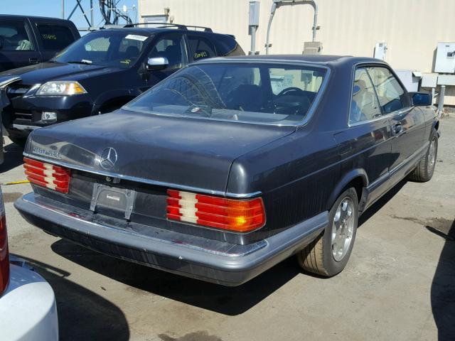 WDBCA45E8MA610541 - 1991 MERCEDES-BENZ 560 SEC CHARCOAL photo 4