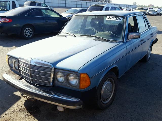 12313012035753 - 1977 MERCEDES-BENZ 300 BLUE photo 2