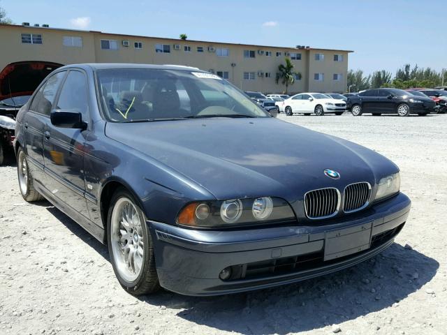 WBADT63433CK37933 - 2003 BMW 530 I AUTO BLUE photo 1