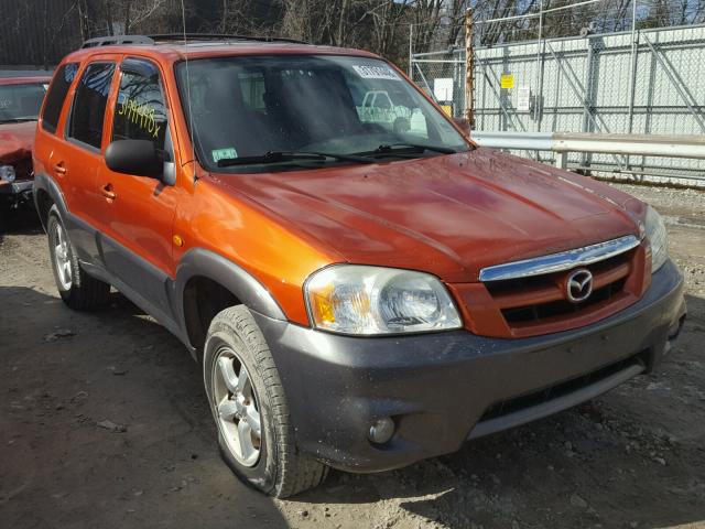 4F2YZ94145KM06617 - 2005 MAZDA TRIBUTE S ORANGE photo 1