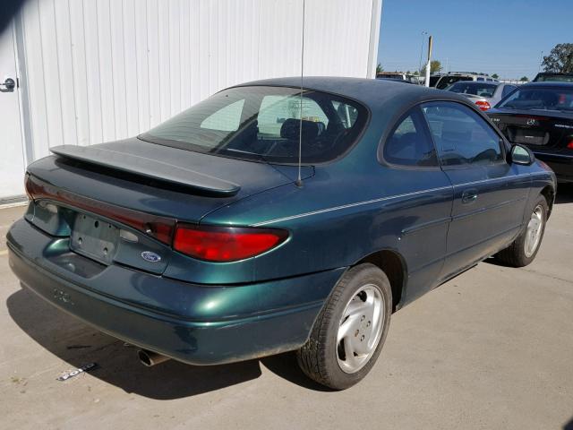 3FAFP11381R123363 - 2001 FORD ESCORT ZX2 GREEN photo 4