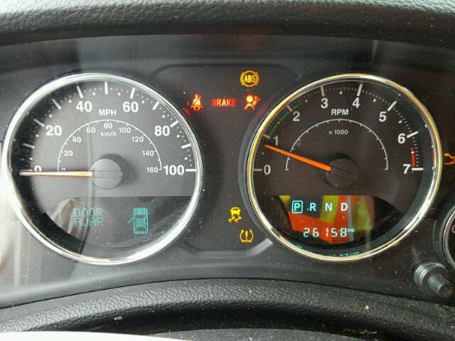 1C4AJWAG5HL515540 - 2017 JEEP WRANGLER S 黑色 照片 8