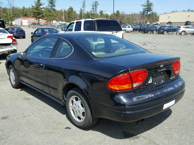 1G3NK12F73C245873 - 2003 OLDSMOBILE ALERO GX BLACK photo 3