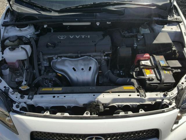 JTKDE167080249867 - 2008 SCION TC WHITE photo 7