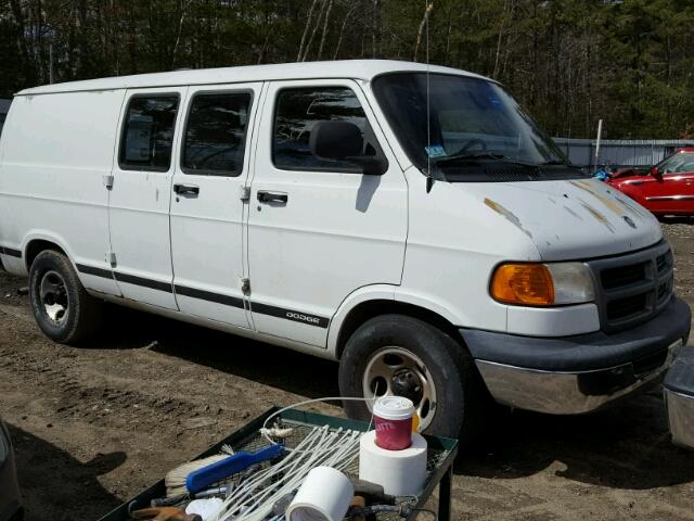 2D7HB11X23K521521 - 2003 DODGE RAM VAN B1 WHITE photo 1