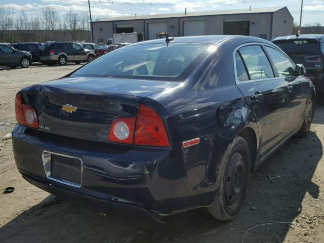 1G1ZB5EB5AF239513 - 2010 CHEVROLET MALIBU LS 蓝色 照片 4