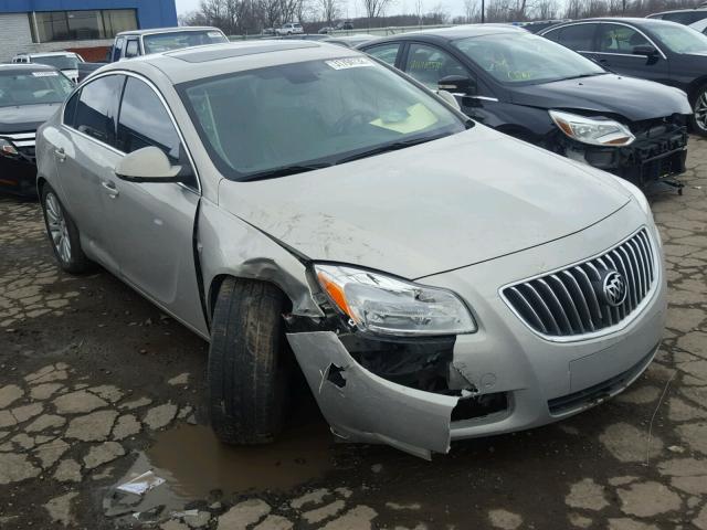 W04GS5EC2B1056537 - 2011 BUICK REGAL CXL TAN photo 1