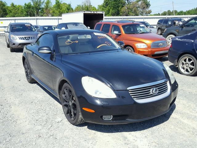 JTHFN48Y850063379 - 2005 LEXUS SC 430 BLACK photo 1