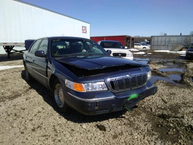 2MEFM75W4WX659017 - 1998 MERCURY GRAND MARQ BLUE photo 1