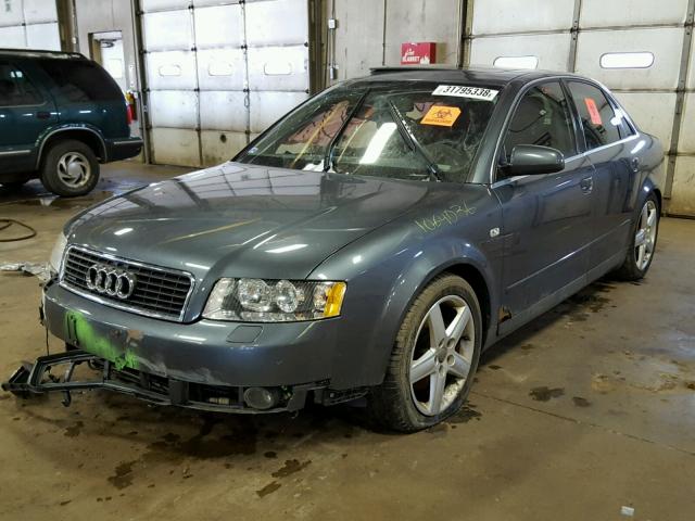 WAULT68E03A224968 - 2003 AUDI A4 3.0 QUA GRAY photo 2