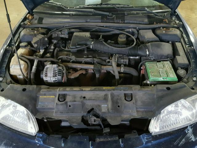 1G1JF524827187202 - 2002 CHEVROLET CAVALIER L BLUE photo 7