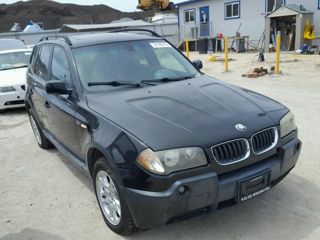 WBXPA73484WC35189 - 2004 BMW X3 2.5I BLACK photo 1