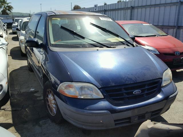 2FMZA5143XBB34248 - 1999 FORD WINDSTAR L BLUE photo 1