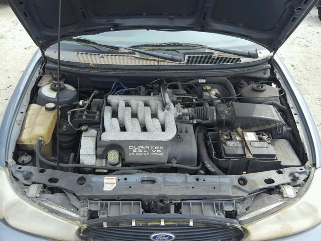 1FAFP66L5YK103236 - 2000 FORD CONTOUR SE BLUE photo 7