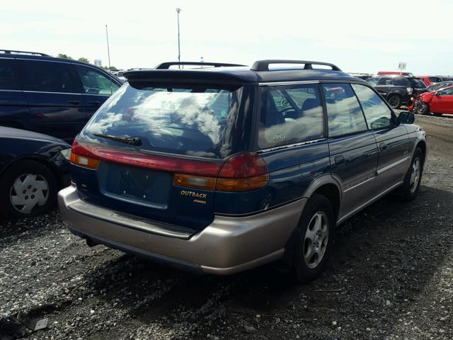 4S3BG6852W7661472 - 1998 SUBARU LEGACY 30T GREEN photo 4